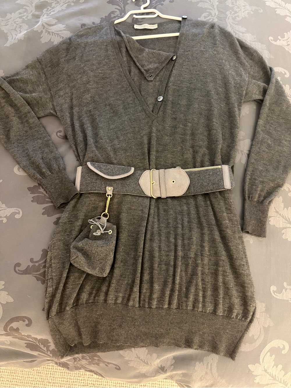 Stella McCartney cashmere silk sweater dress